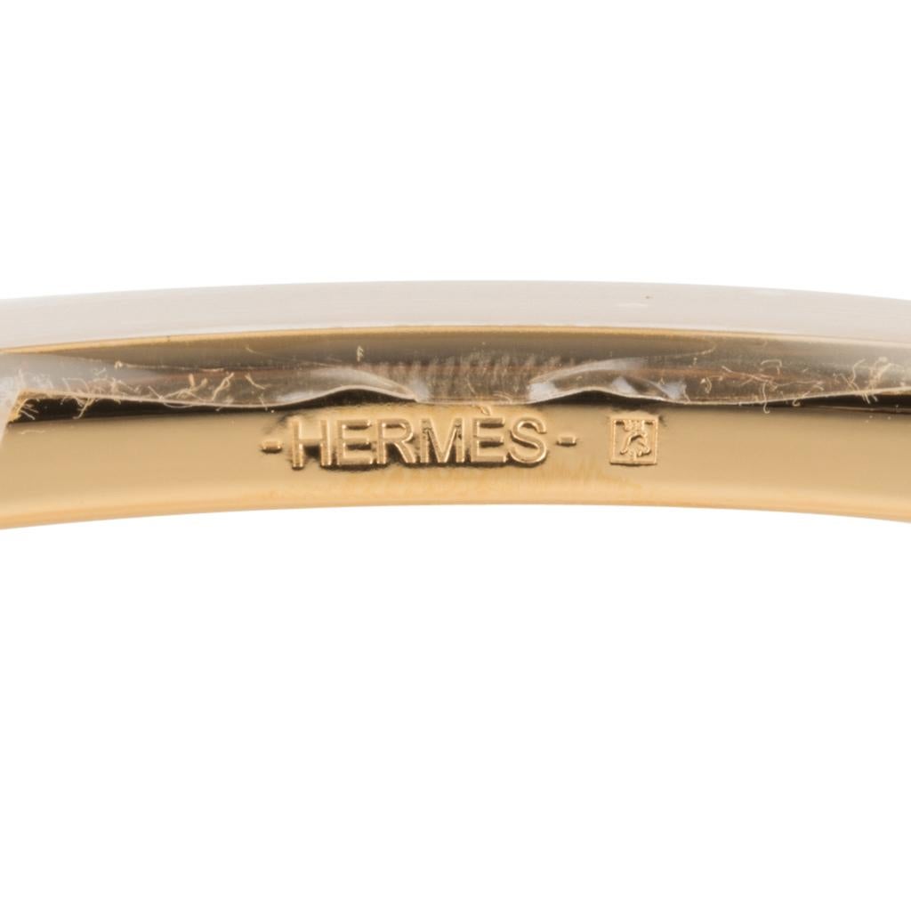Red Hermes Belt H Constance 32 mm Rouge Coeur / Blue De Nord Epsom Brushed Gold 95  For Sale