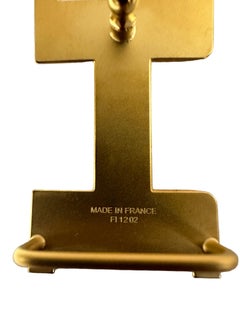 Hermes Belt Mini Constance Martelee Buckle & Reversible Black Gold strap 24 mm