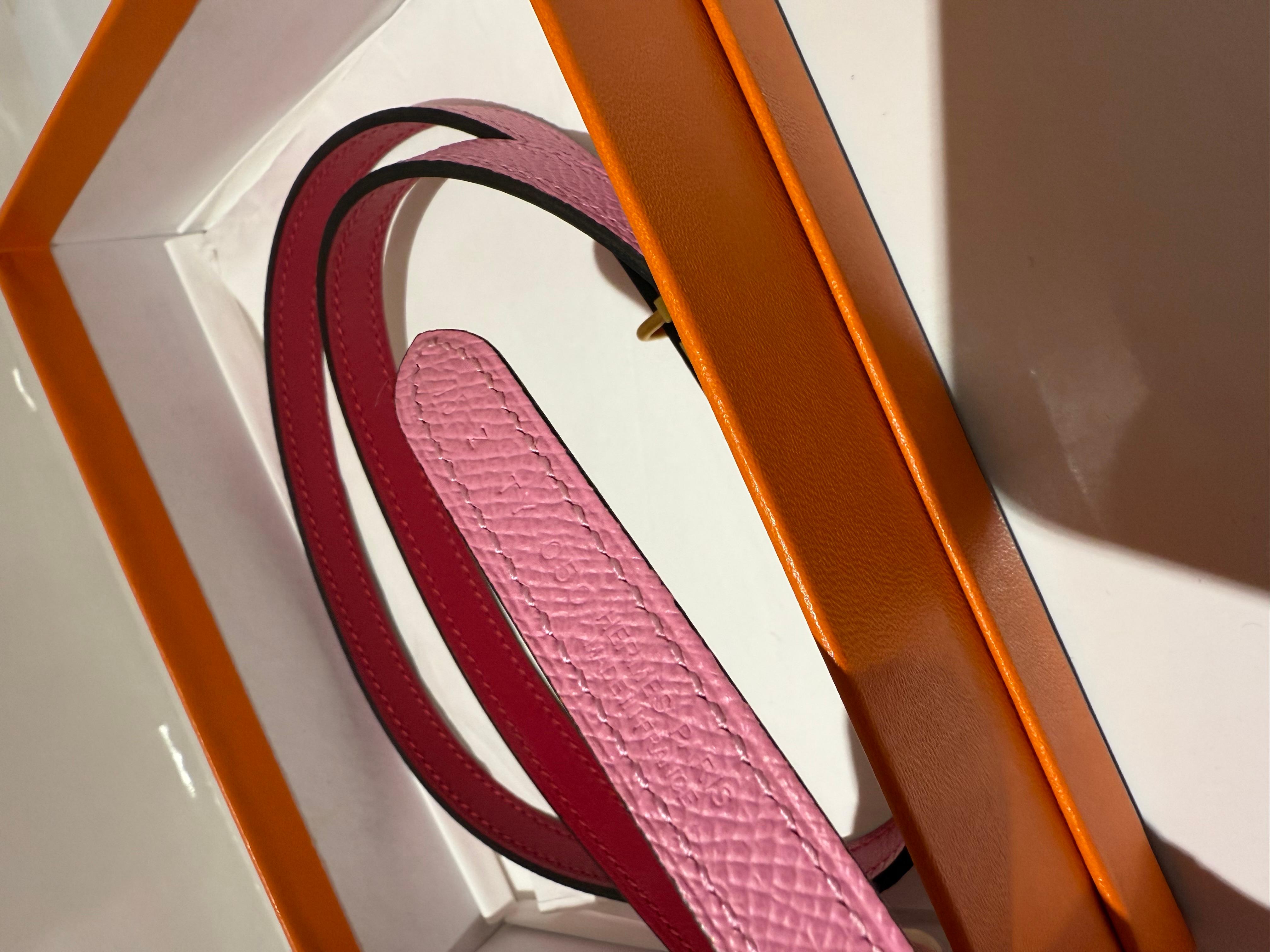 Women's Hermes belt with buckle For Sale