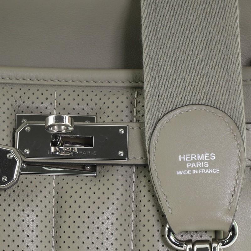Women's or Men's Hermes Berline Bag Perforated Swift 21