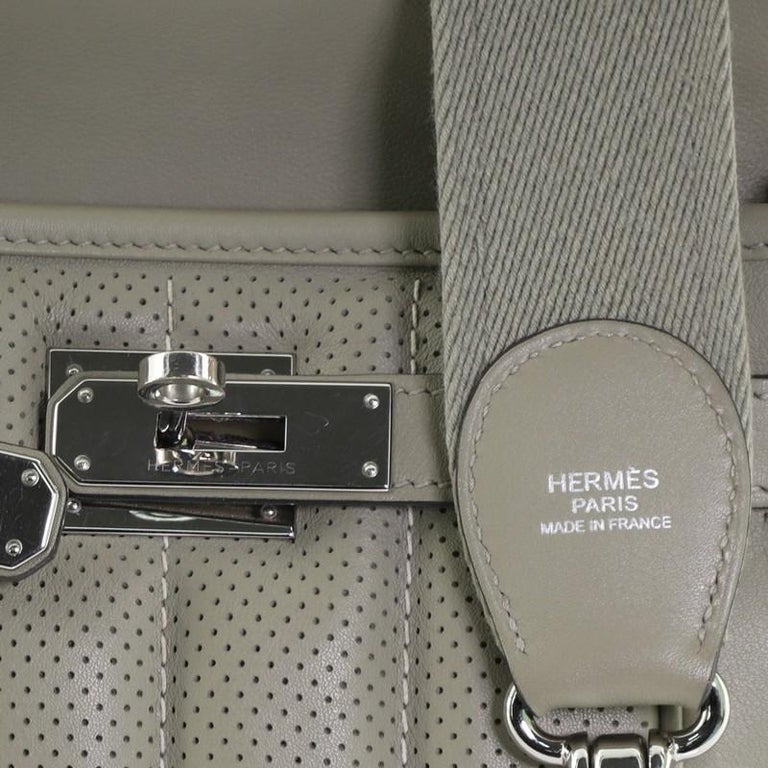 Hermes Berline Bag Perforated Swift 21