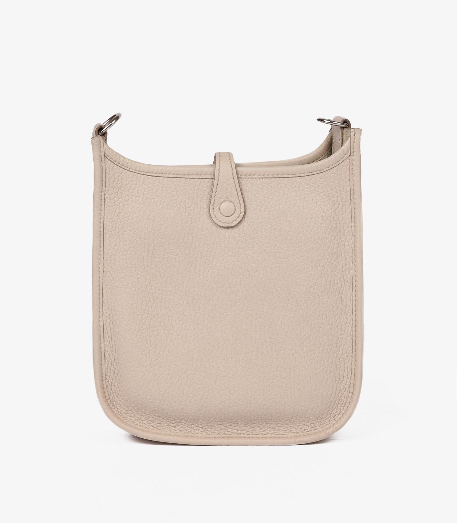 Women's or Men's Hermès Beton Clemence Leather Evelyne TPM