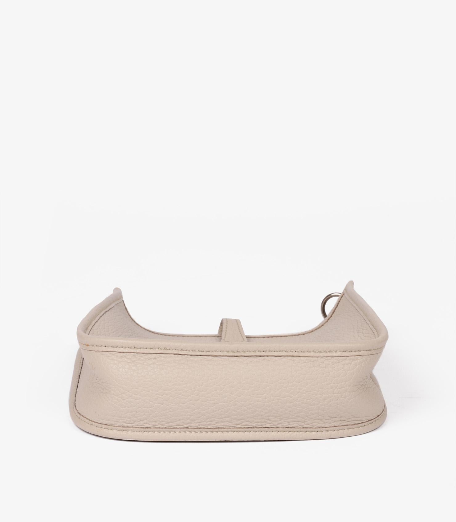 Hermès Beton Clemence Leather Evelyne TPM im Angebot 1