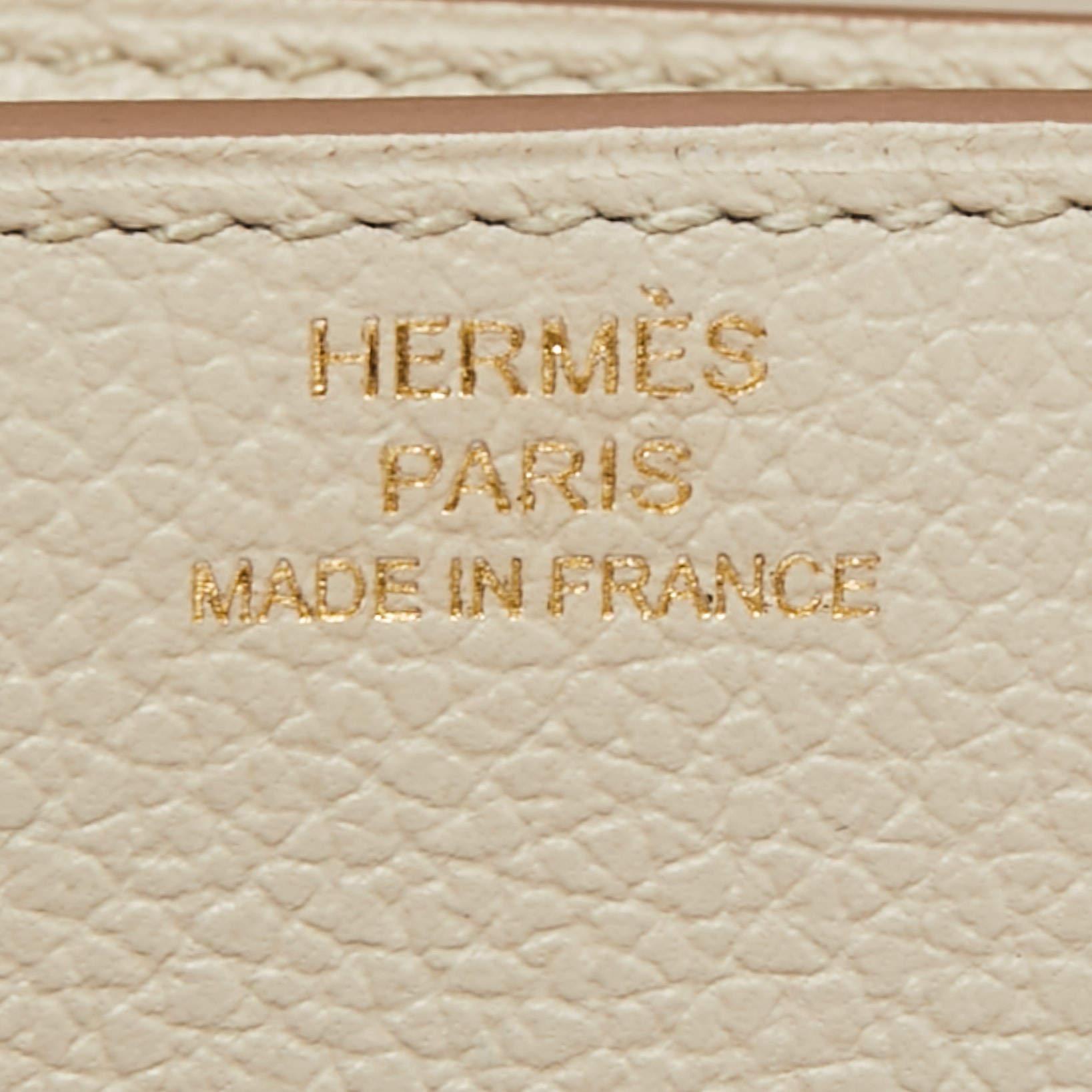 Hermes Beton Evercolor Leather 2002 Wallet 2