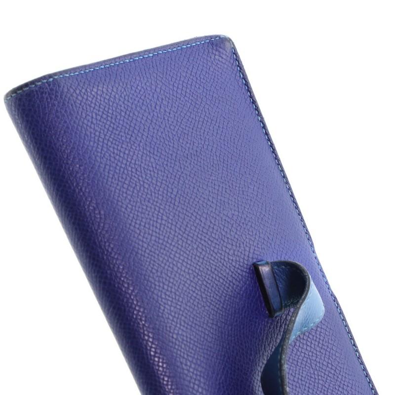 Hermes Bicolor Bearn Wallet Epsom Long 1