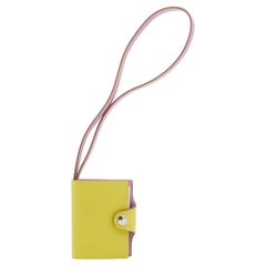 Hermes Bicolor Leather Ulysse Nano Charm