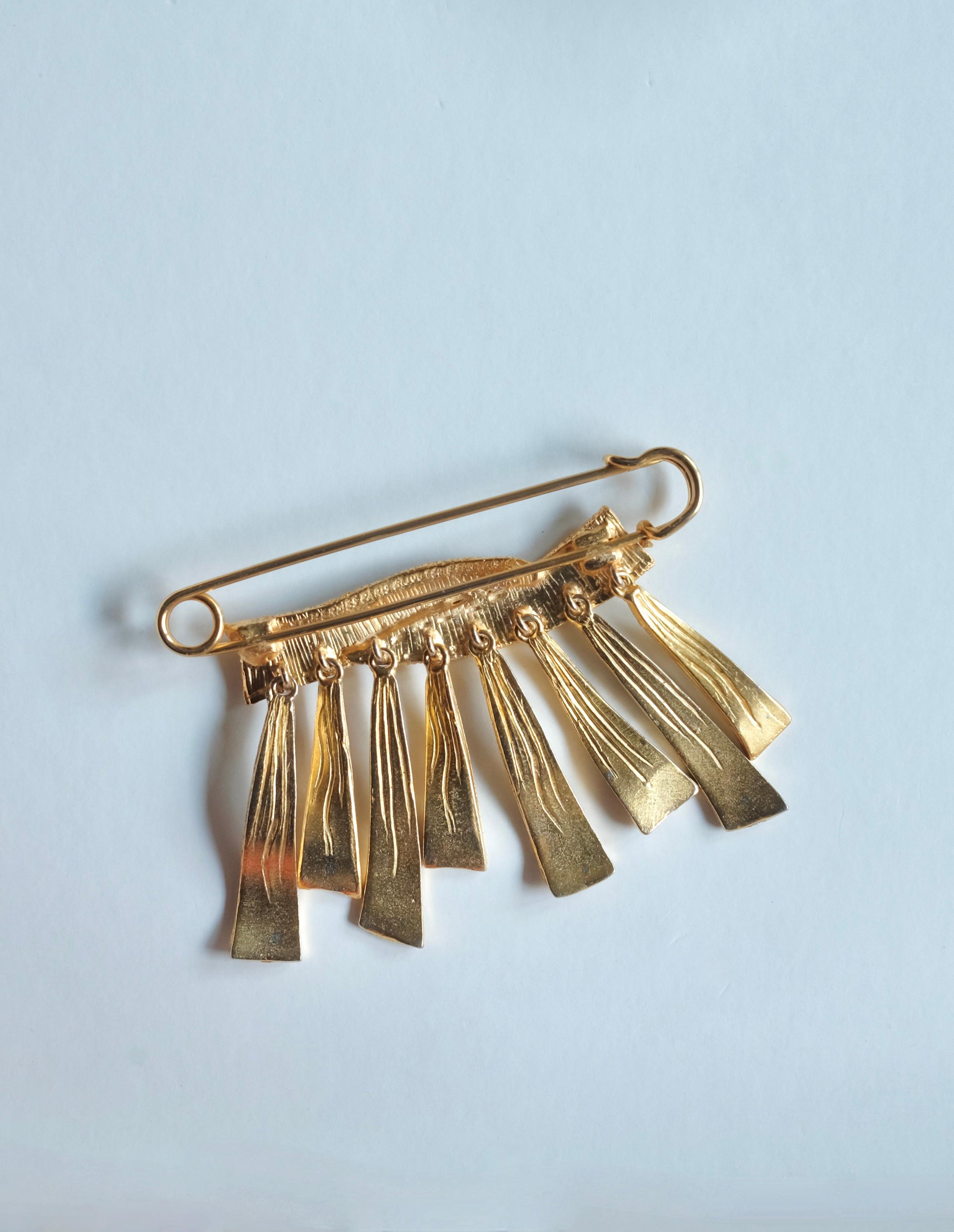 HERMÈS - Bijouterie Fantaisie - Rara Broche modello 