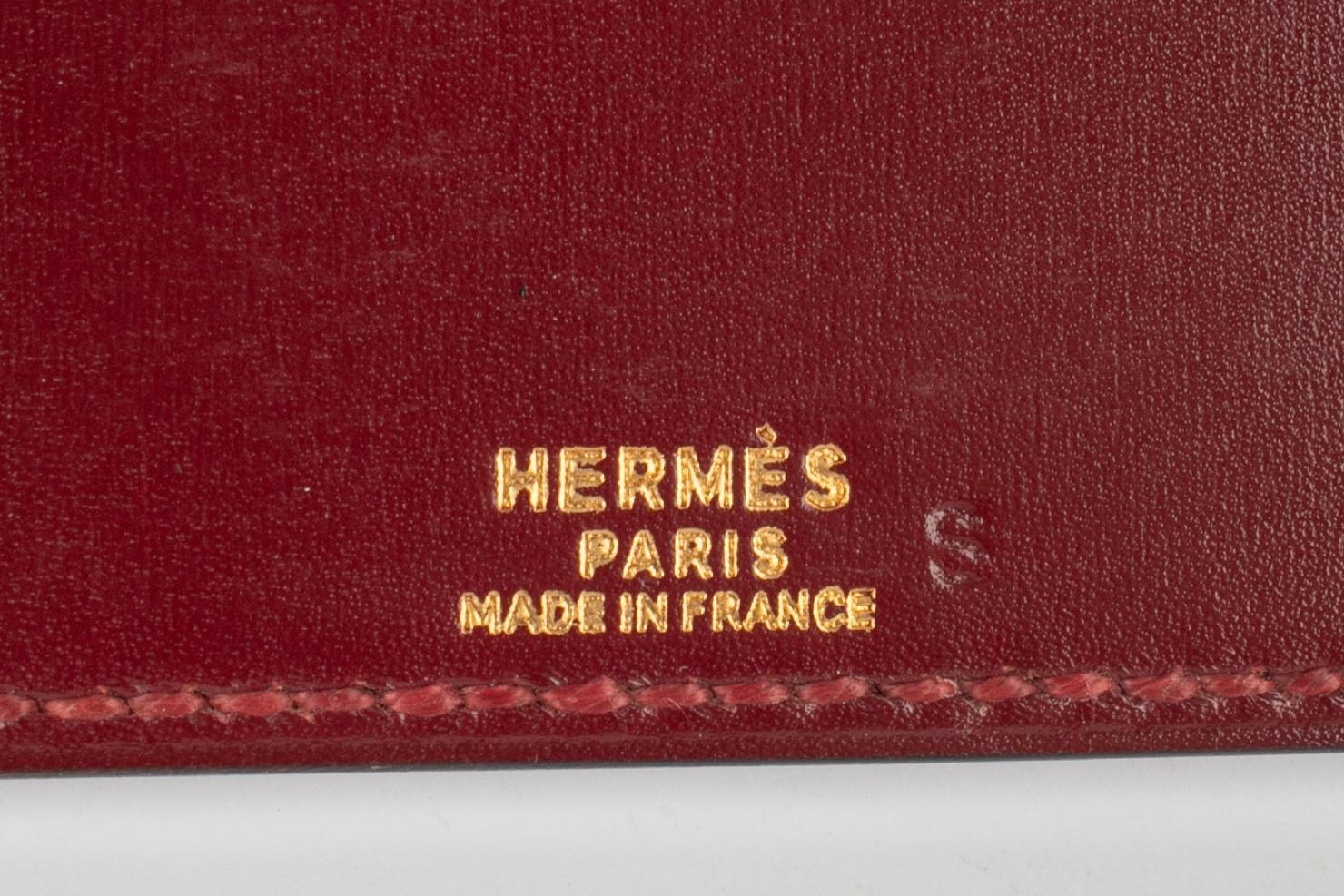 Carpeta / portanotas Hermès en Excelente estado para la venta en SAINT-OUEN-SUR-SEINE, FR