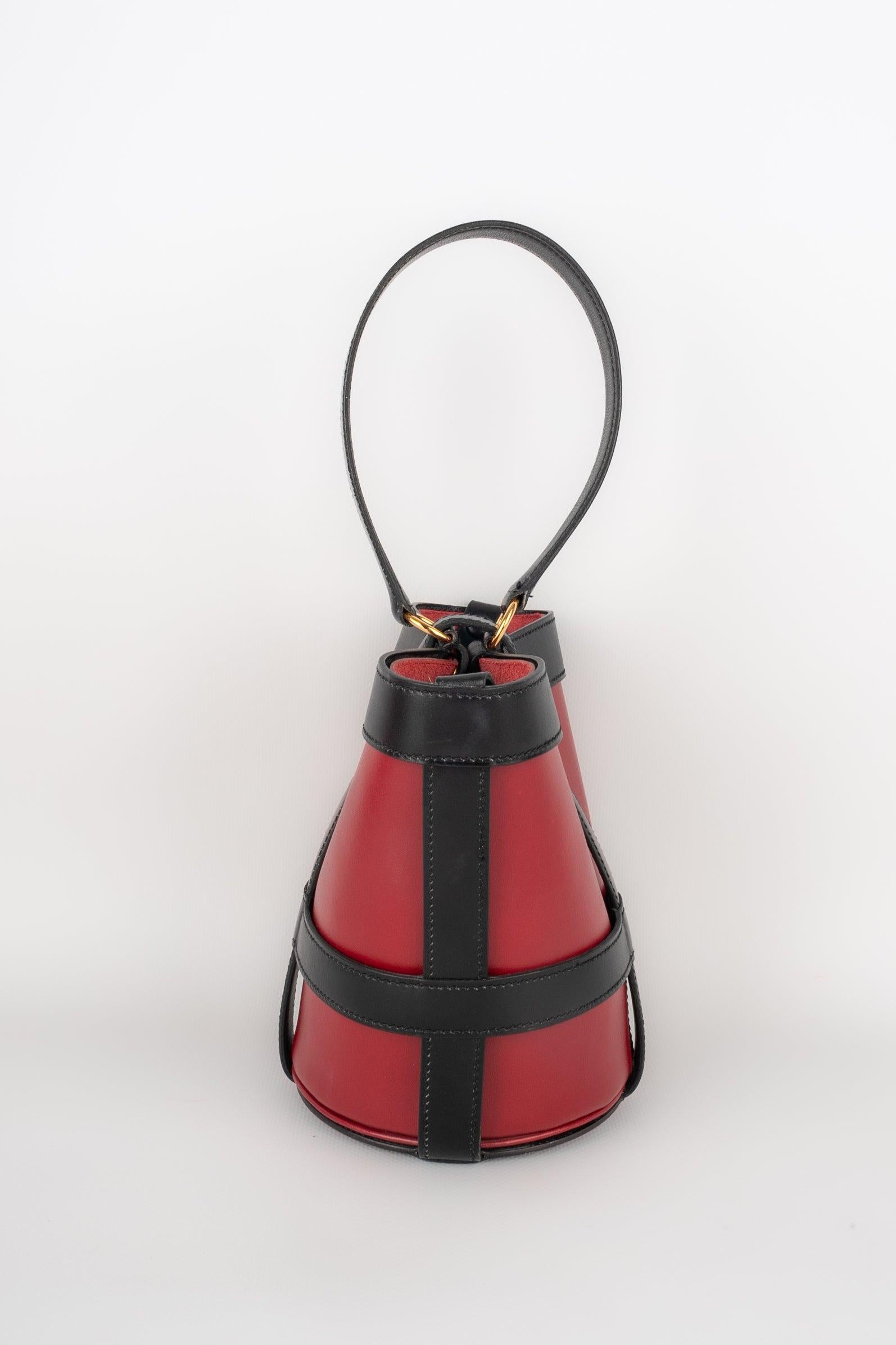 Brown Hermes Bird Feeder Bag, 1998 For Sale
