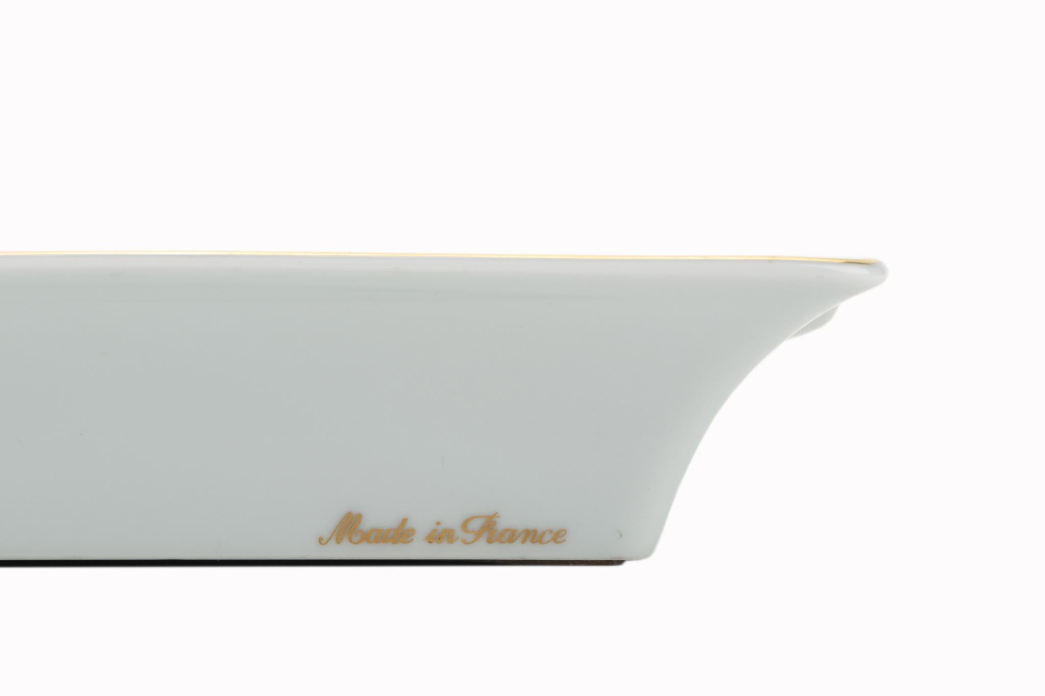 Donna Posacenere Hermes Bird in porcellana bianca in vendita
