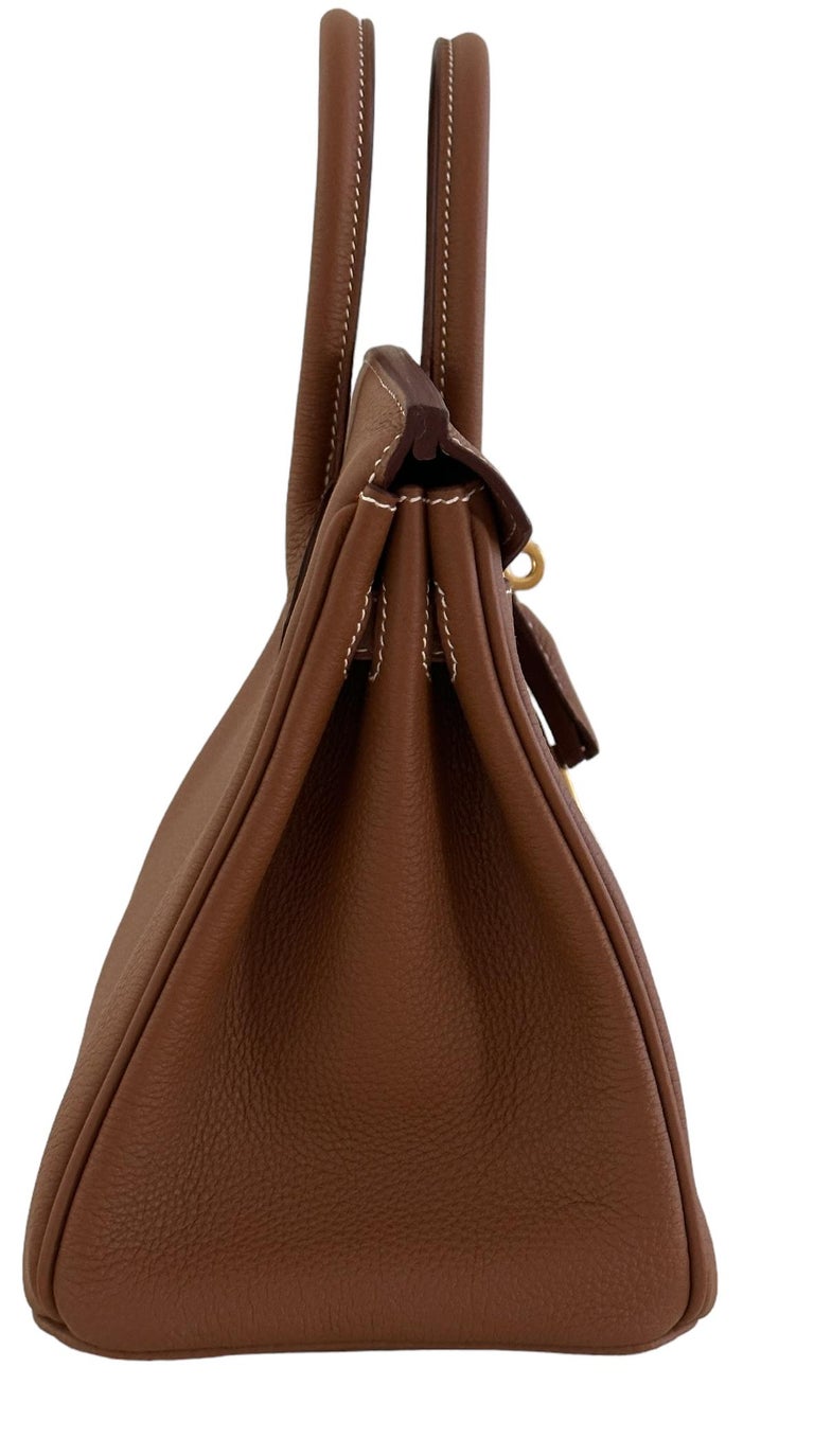 Hermès 2023 Togo Birkin 25 - Grey Handle Bags, Handbags