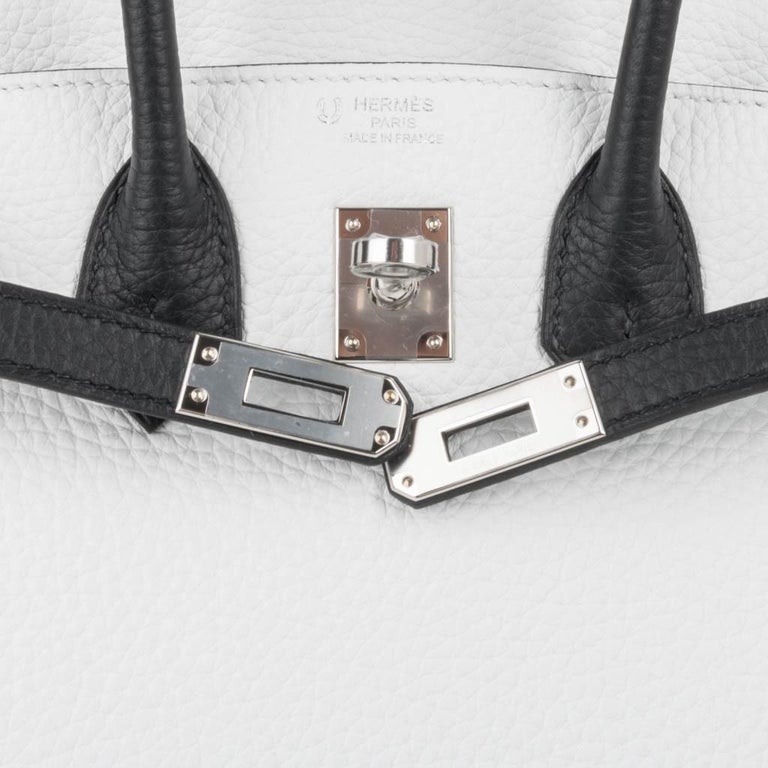 Hermes Birkin 25 Handbag Sienne Clemence with Palladium Hardware – Elie's  Fine Jewelry