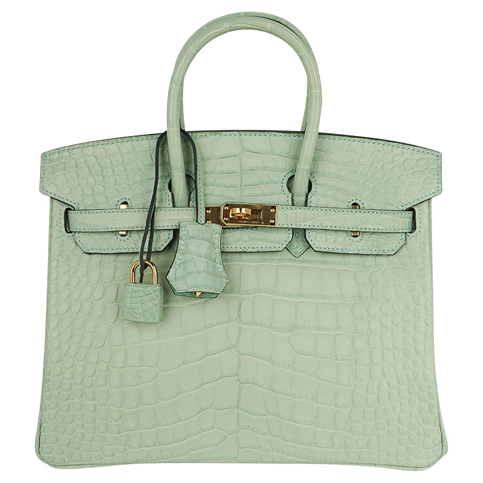 Buy Brand New & Pre-Owned Luxury Hermes Garden Party 30, Green Online