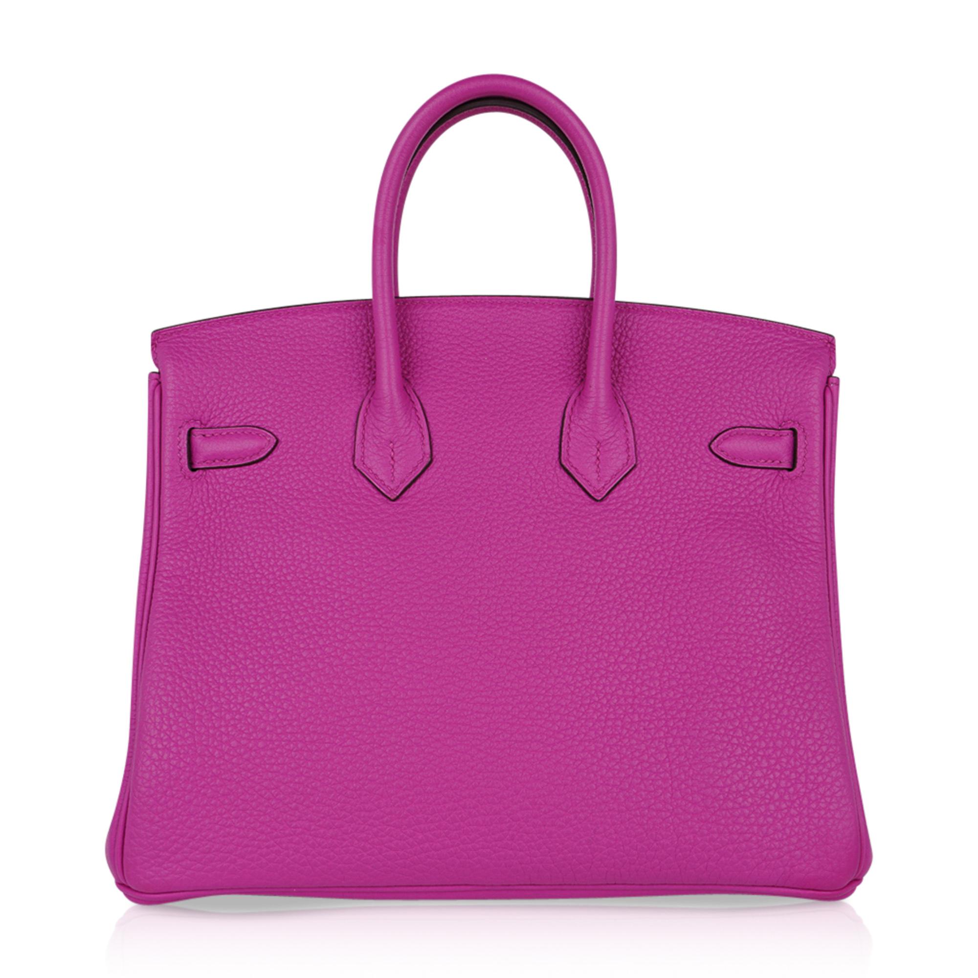 Hermes Birkin 25 Bag Magnolia Togo Palladium Hardware at 1stDibs ...