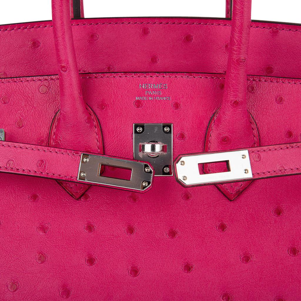 hermes rose tyrien ostrich