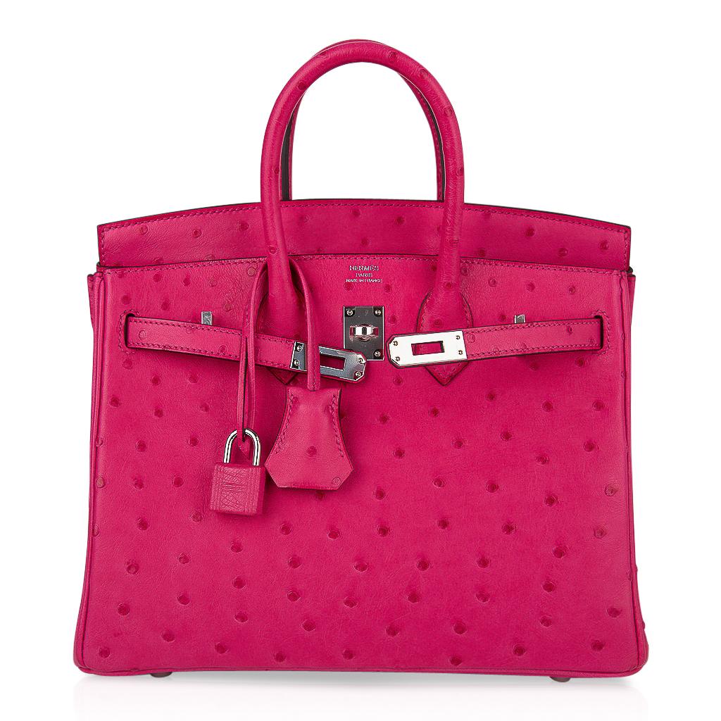 Hermès ostrich birkin 25 top