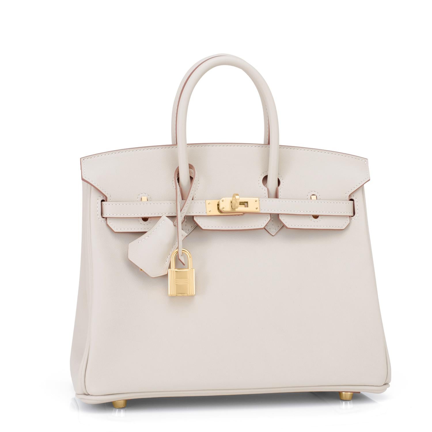 white birkin 25