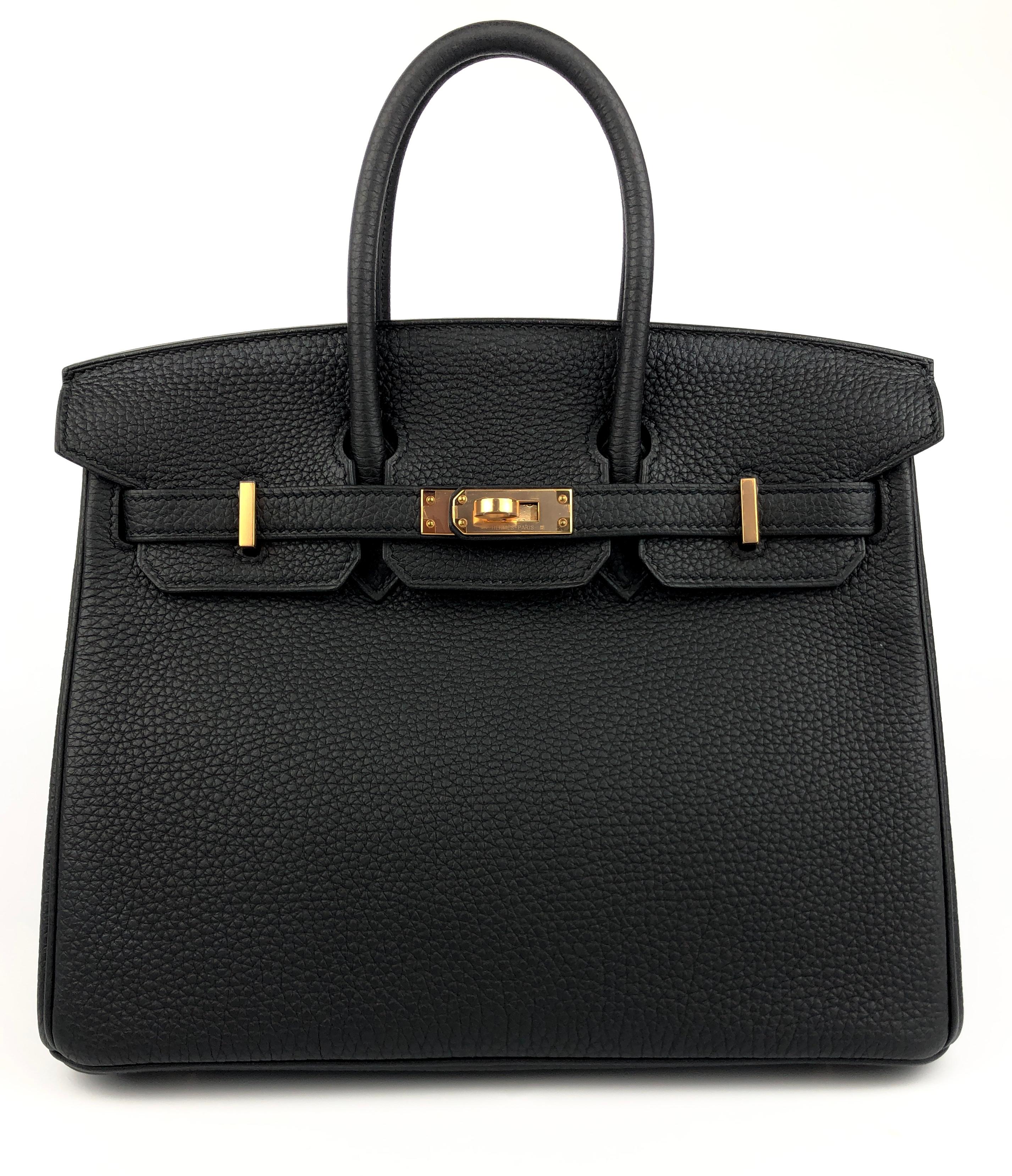 Absolutely Stunning and One The Most Coveted and Difficult to get Hermes Combos! As New Hermes Birkin 25 Black Noir Togo Leather complimented by Rose Gold Hardware. D Stamp 2019.


Shop With Confidence from Lux Addicts. Authenticity Guaranteed! 

