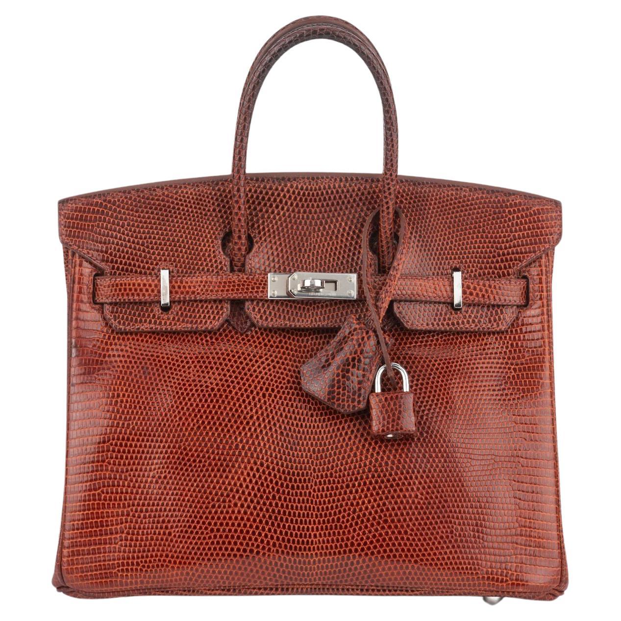 Does Hermès use lizard skin?