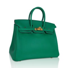 Hermes Birkin 25 Cactus Bag Swift Gold Hardware