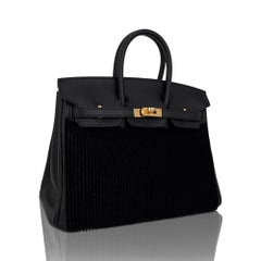 Sac Hermès Birkin 25 « Côte à Côte » Tuffetage, édition limitée