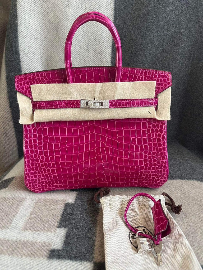 Birkin coccodrillo albino best sale