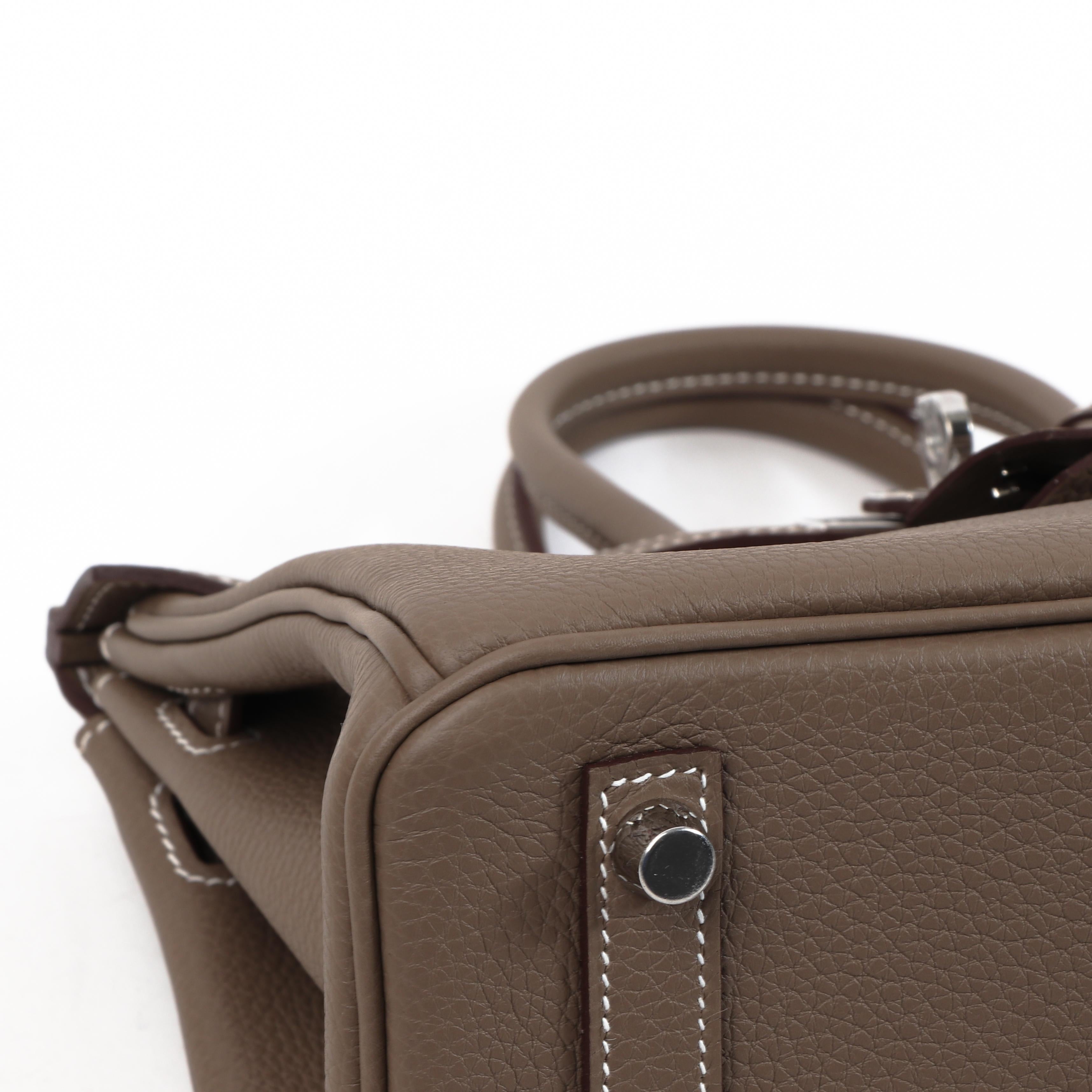 Hermès Birkin 25 Etoupe Togo PHW 3