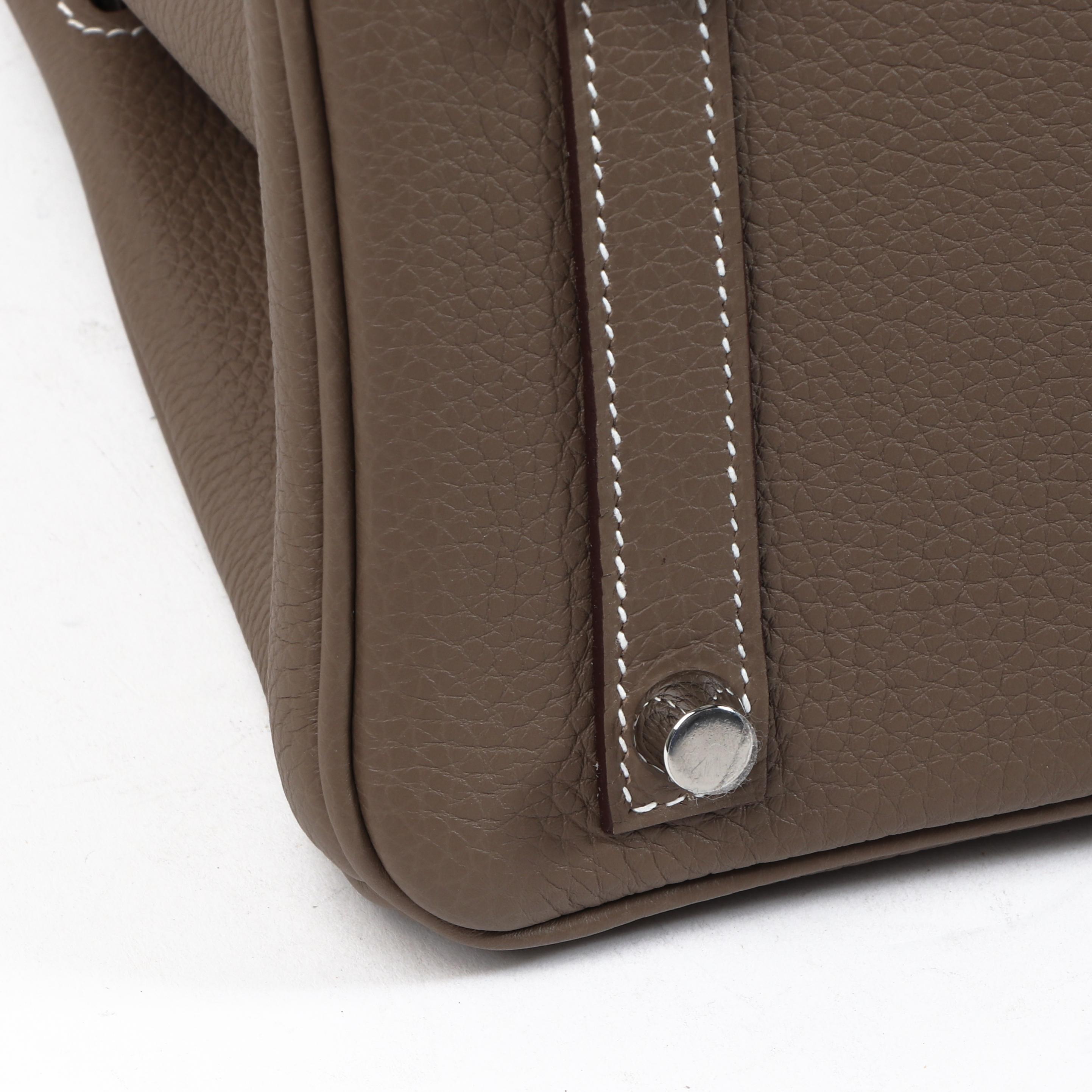 Hermès Birkin 25 Etoupe Togo PHW 4