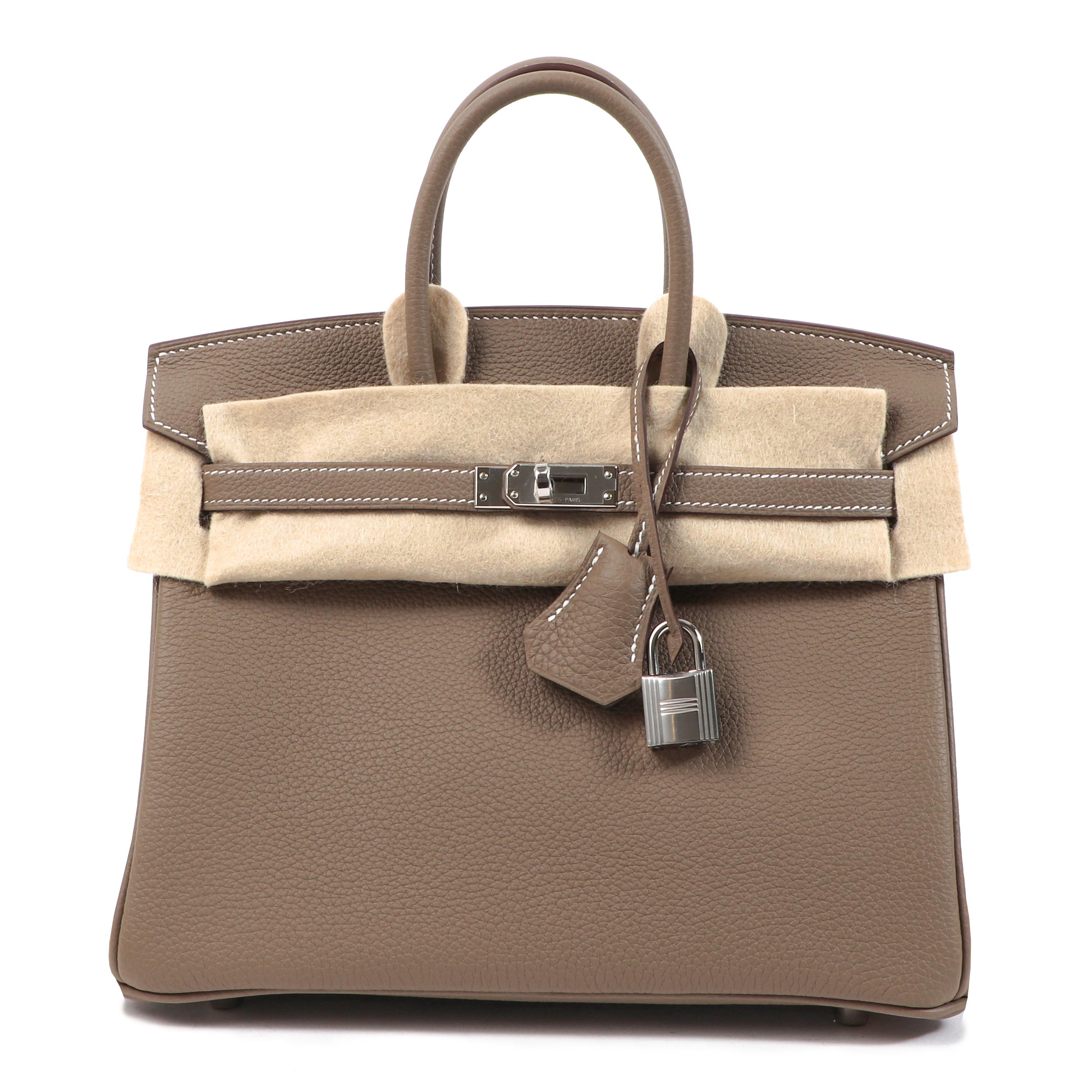 Hermès Birkin 25 Etoupe Togo PHW 5