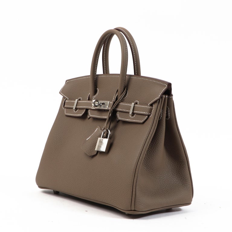 BIRKIN 25 ETOUPE TOGO GHW/PHW