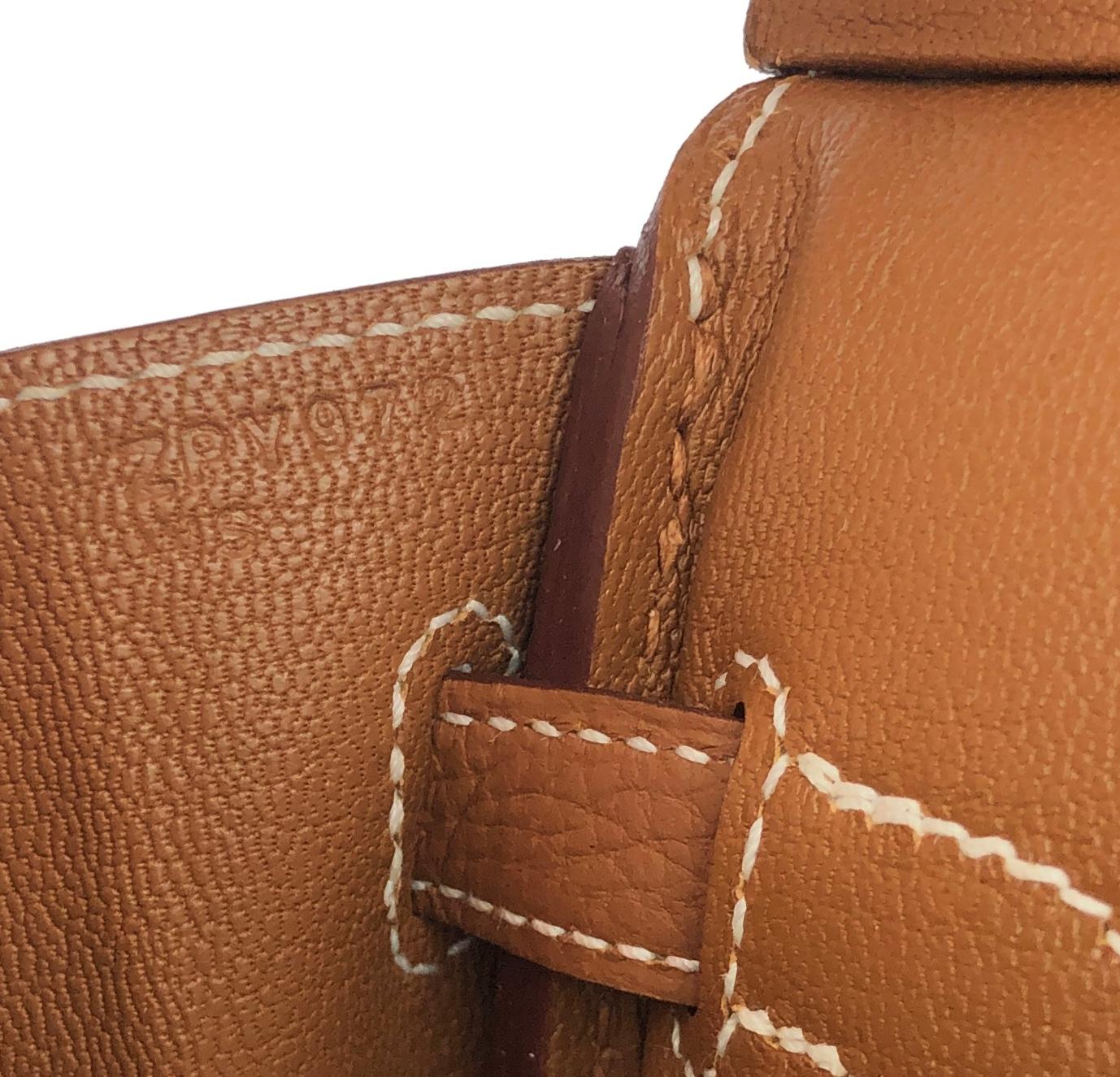 Hermes Birkin 25 Gold Tan Togo Leather Palladium Hardware 2021 Handbag Bag 1