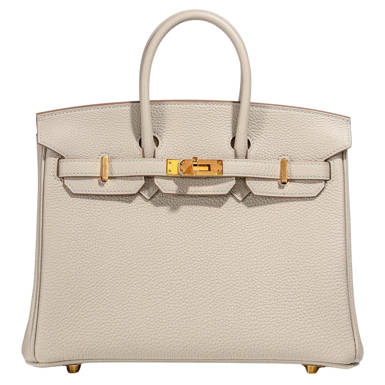 Hermès Birkin 25 Gris Perle Togo GHW