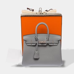 Hermès Birkin 25 Handbag Grey