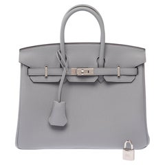 Hermès Birkin 25 Handbag Grey
