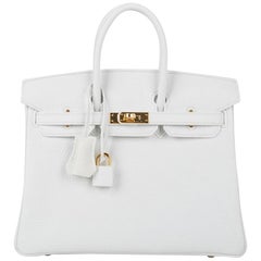 Birkin 25 Gris Perle - 5 For Sale on 1stDibs