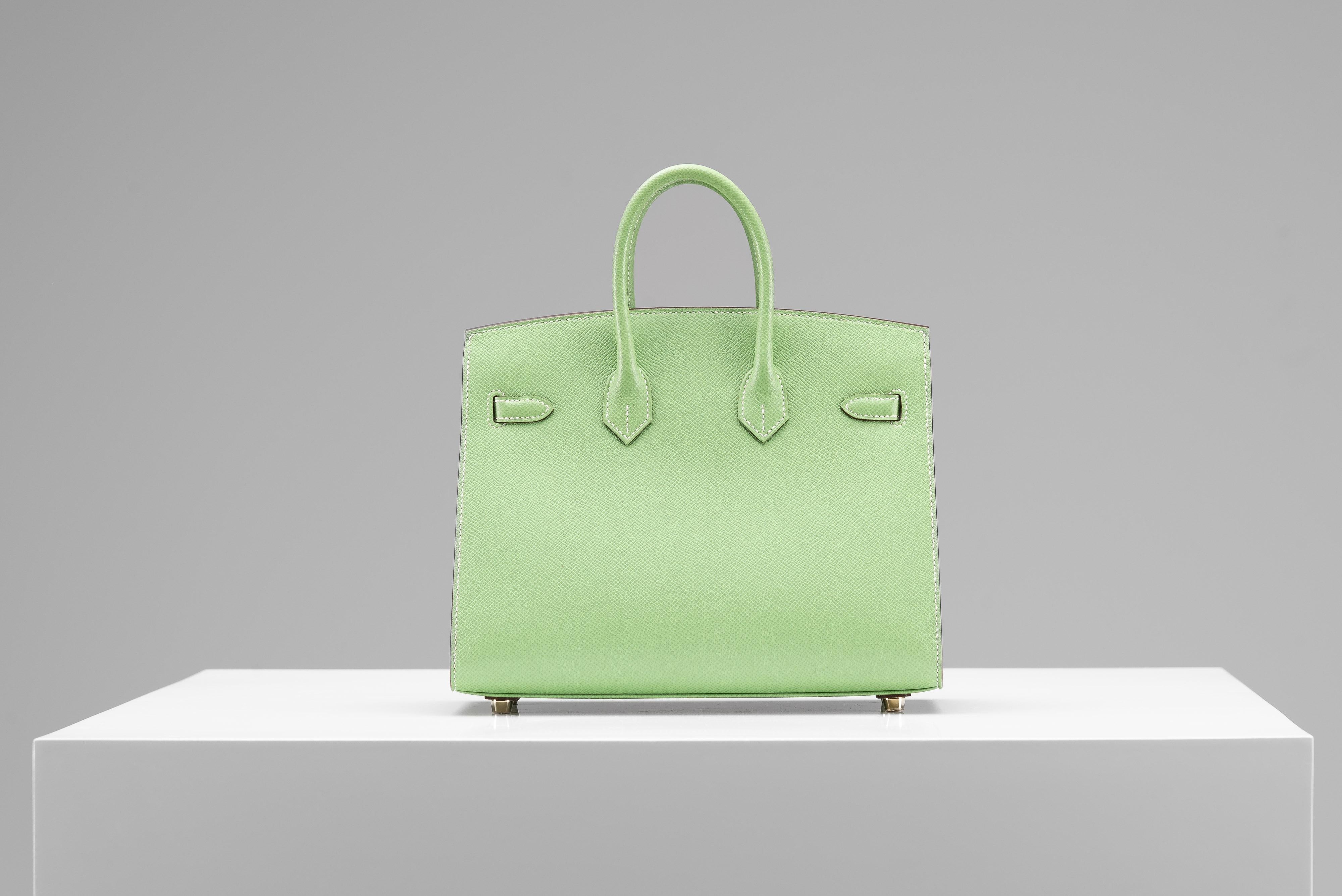 Hermes Birkin 25 HSS VIP Order Vert Criquet NEW Komplett-Set 1