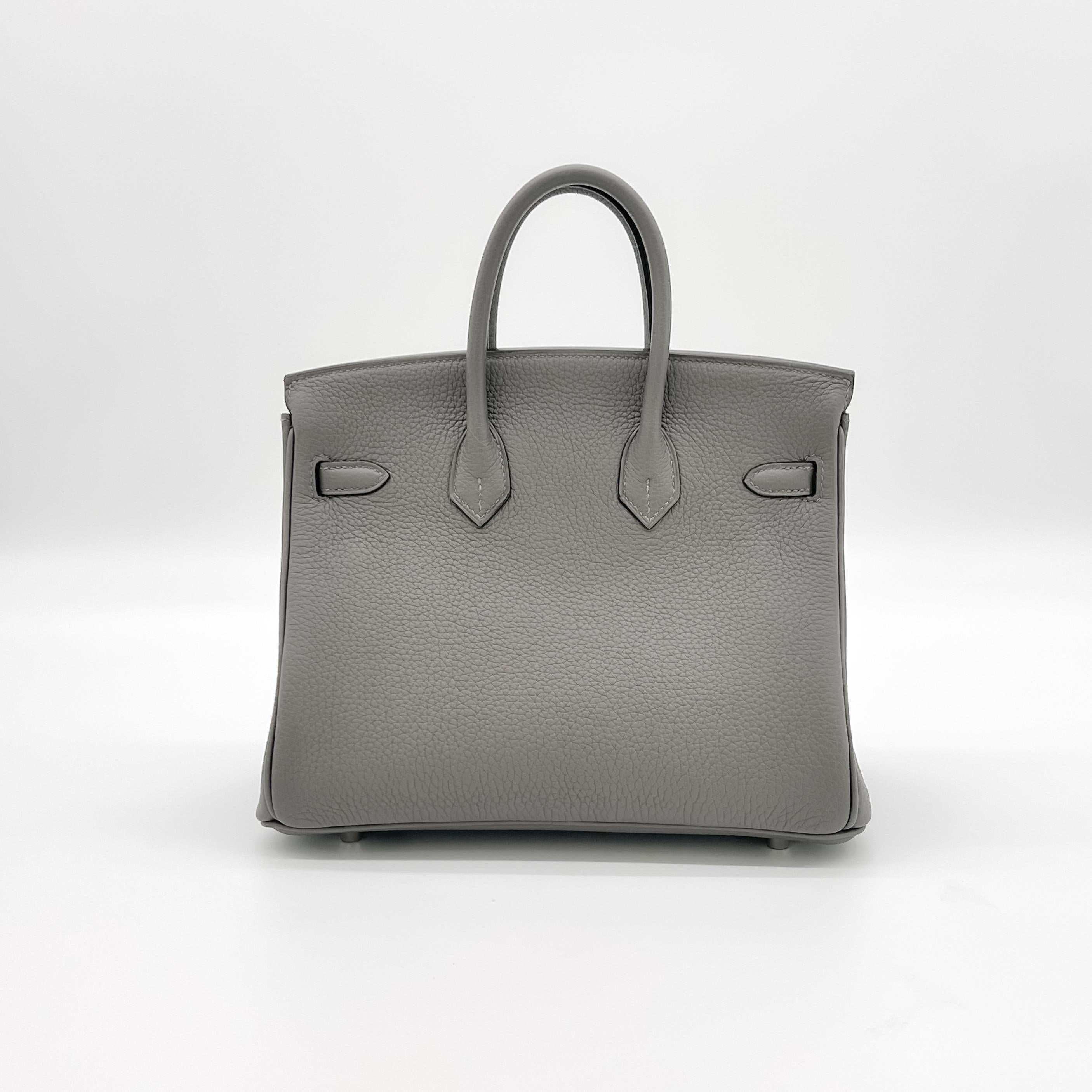 hermes birkin 25 gris meyer