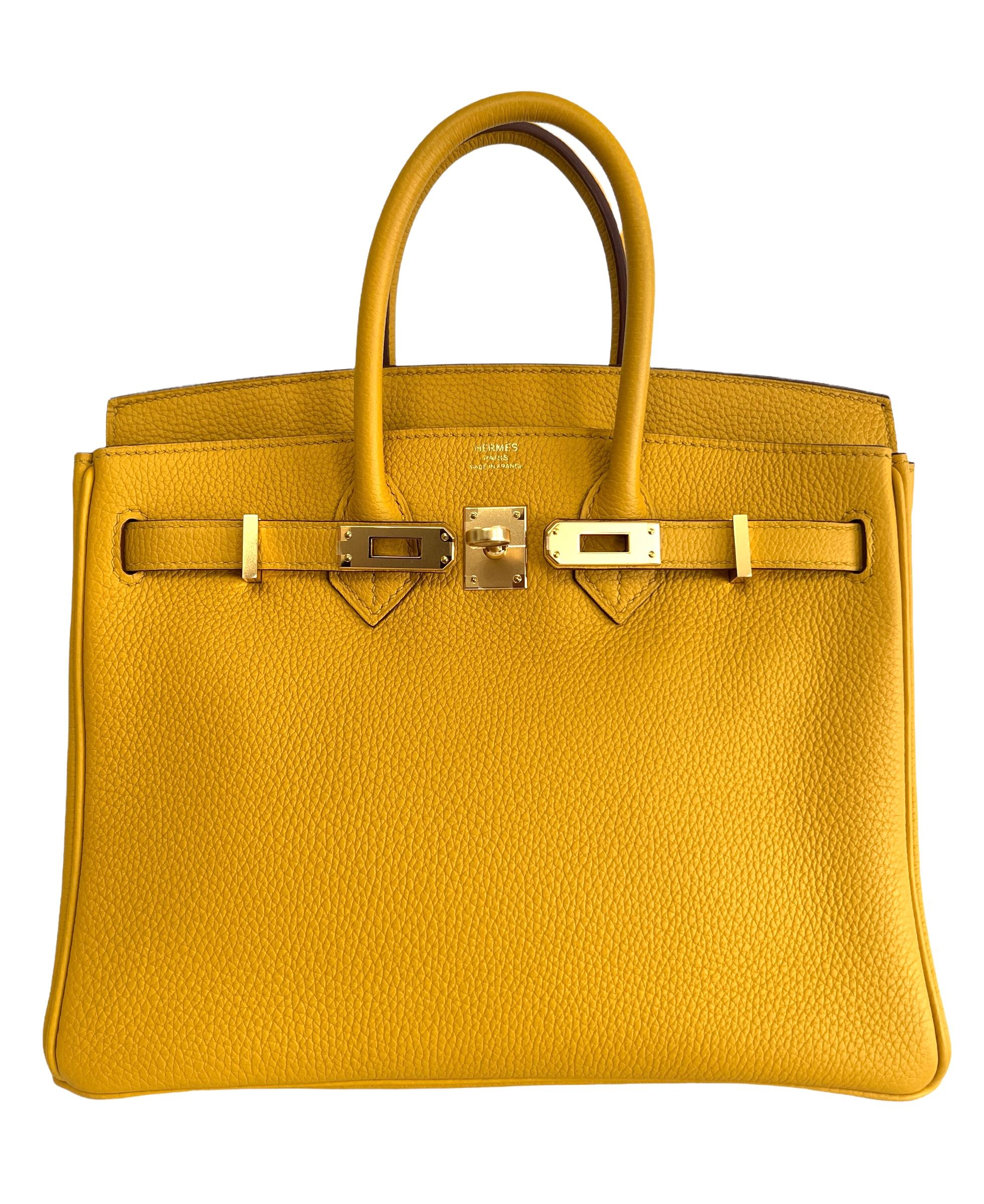 hermes jaune ambre