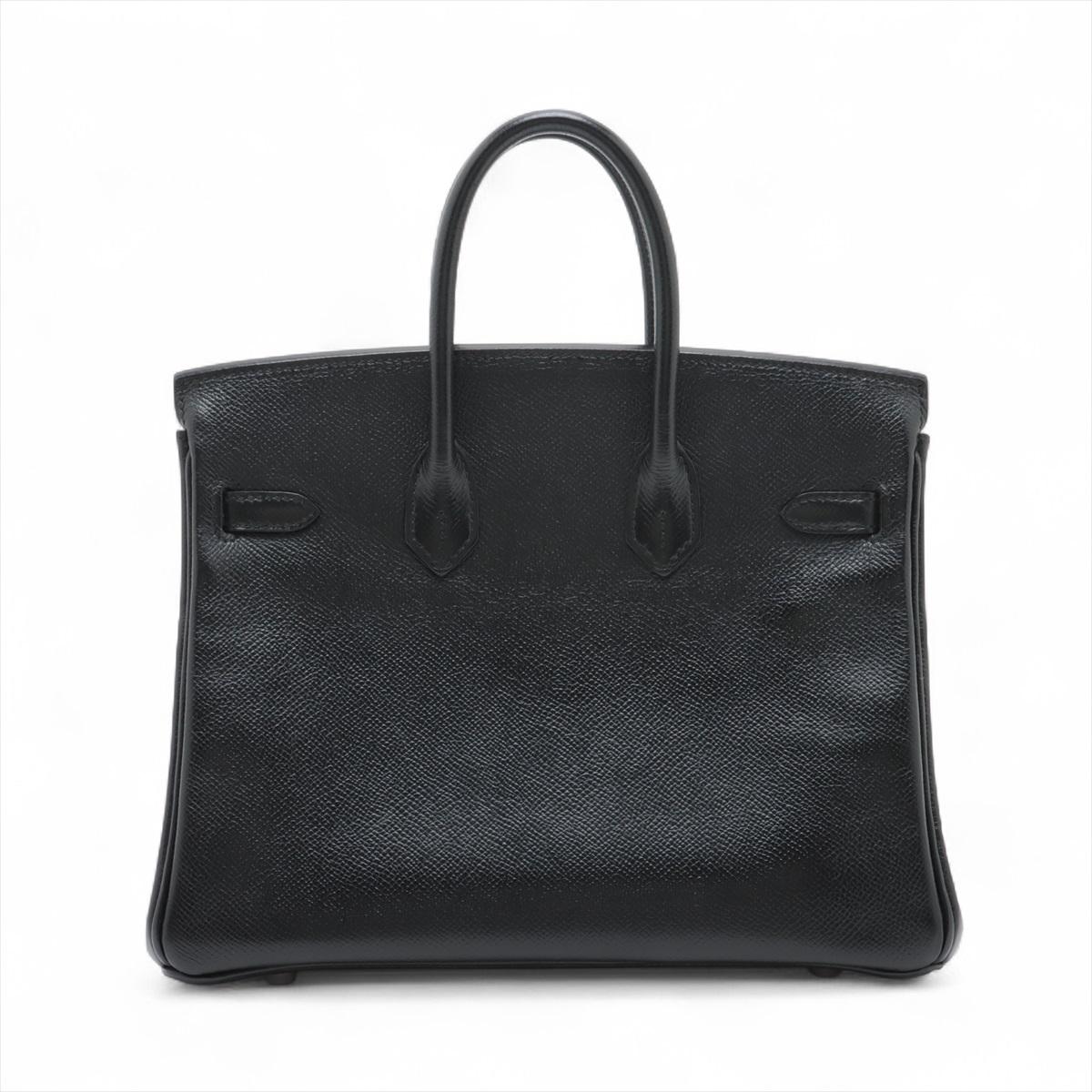 Noir Hermes Birkin 25 Le Tournay Veau Epsom Black * PRÉ-COMMANDE * en vente
