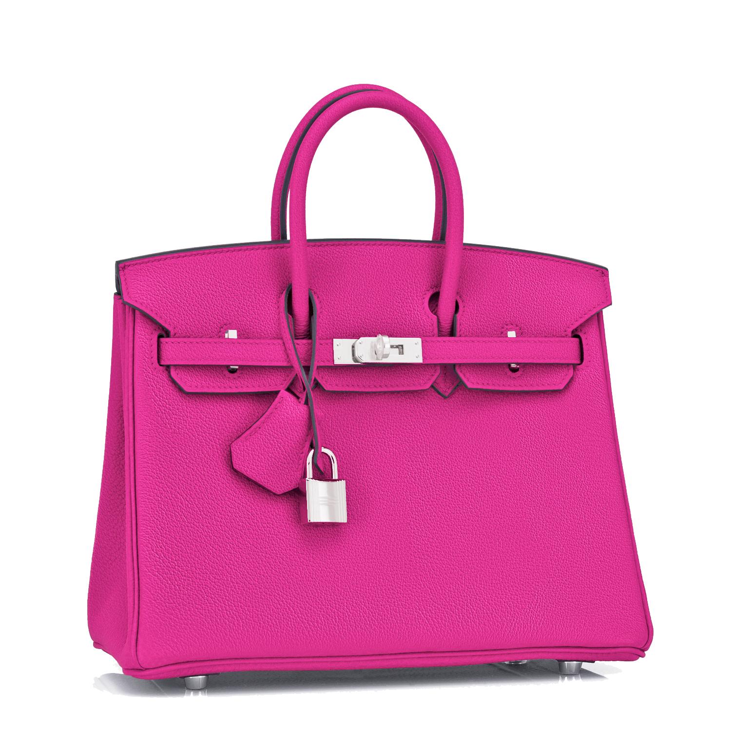 Hermes Birkin 25 Magnolia Capucine Jewel Pink Red Orange Verso Bag Z Stamp, 2021
Limited Edition Bi-Color Verso Birkin in magnificent Magnolia and gorgeous Capucine!
Just purchased from Hermes store! Bag bears new 2021 interior Z Stamp.
Brand New in