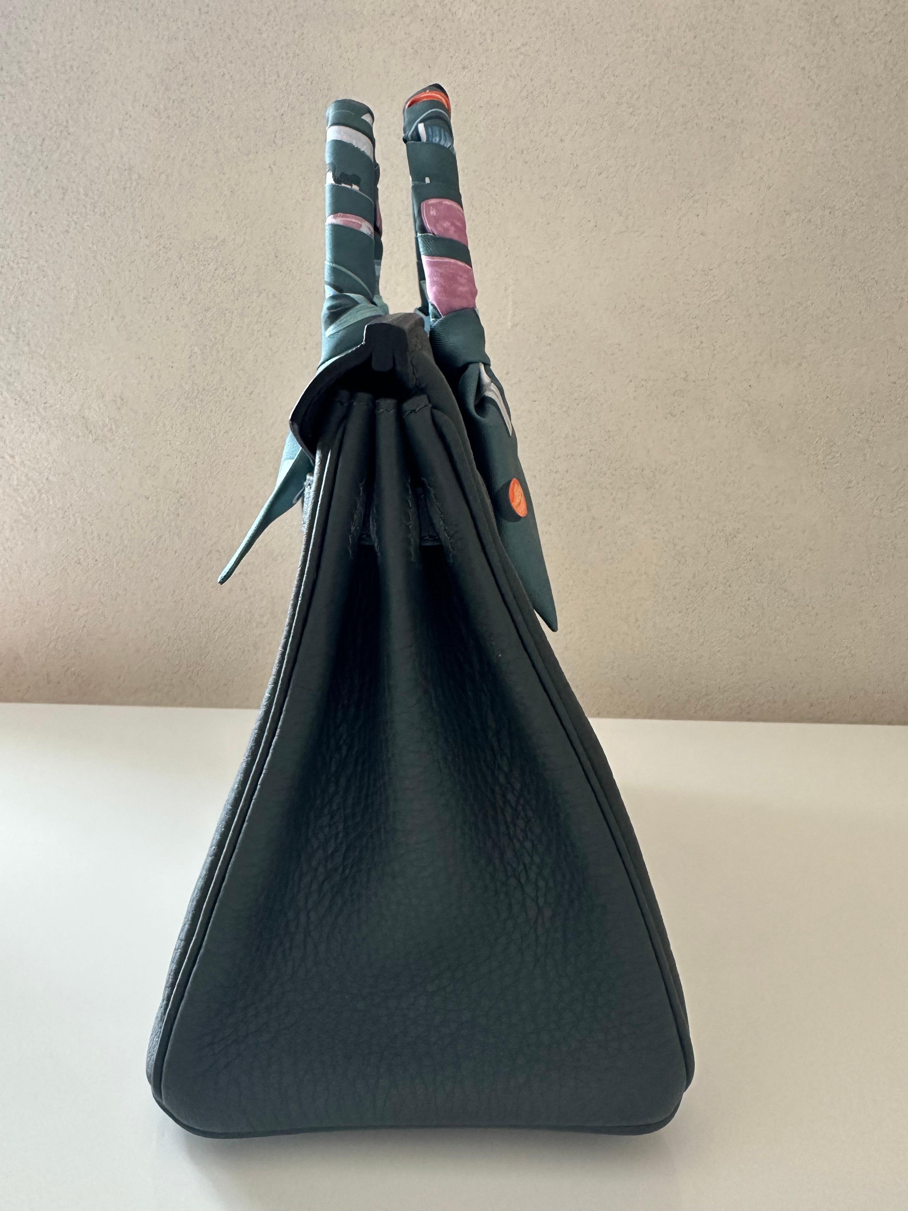 Hermès Birkin 25 n New Vert Fonce For Sale 1