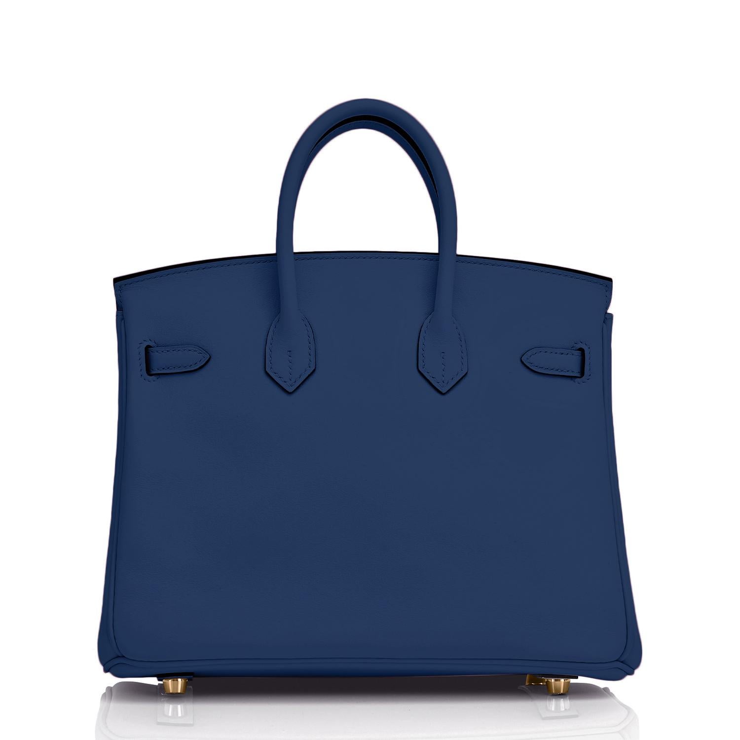 hermes navy blue bag