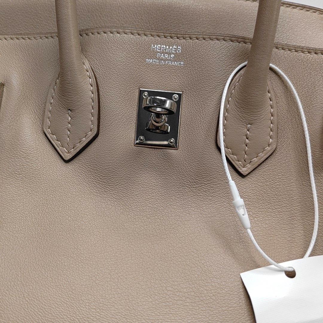 Hermes Birkin 25 Rose Eglantine Pink Swift Leather Palladium Hardware 2016 8