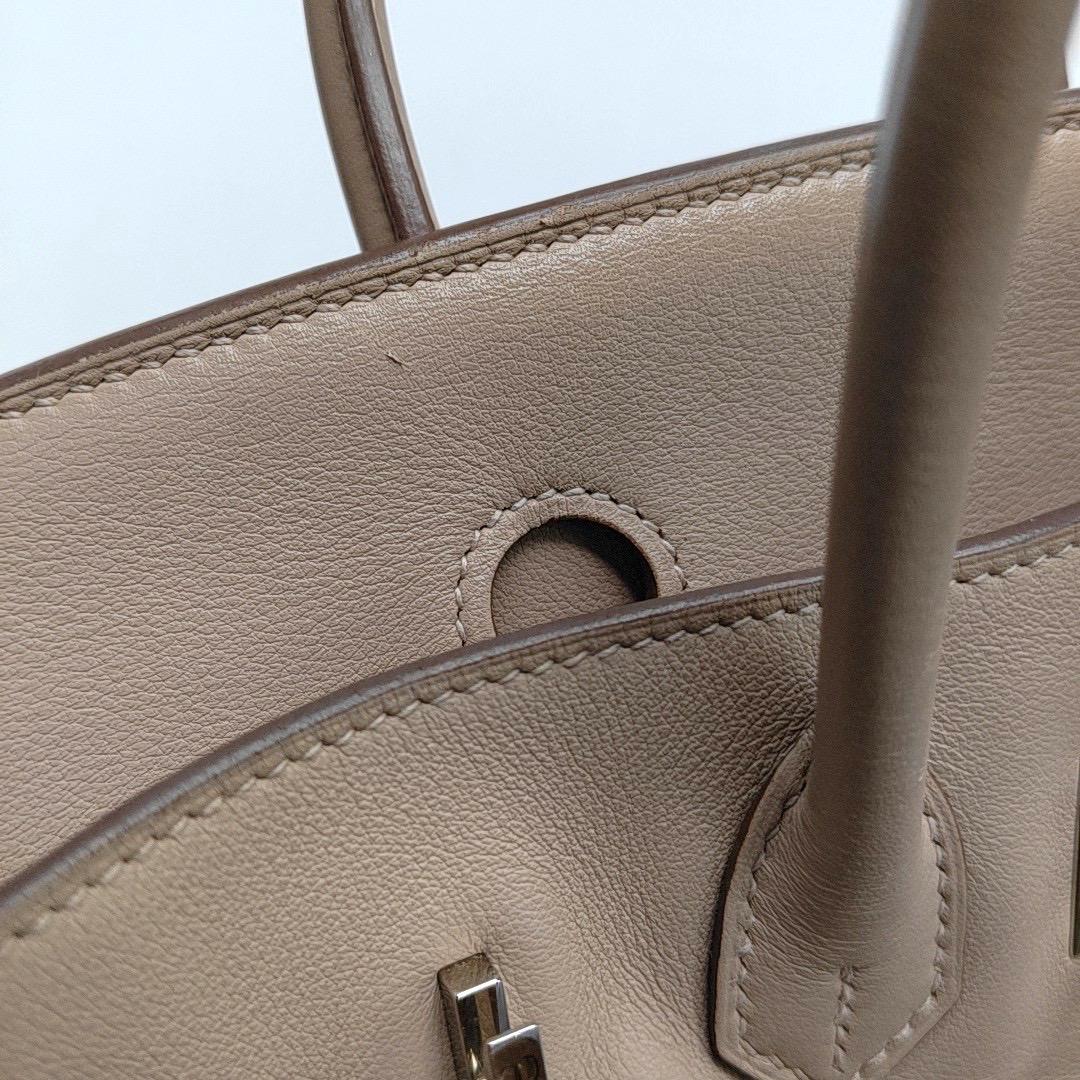 Hermes Birkin 25 Rose Eglantine Pink Swift Leather Palladium Hardware 2016 1