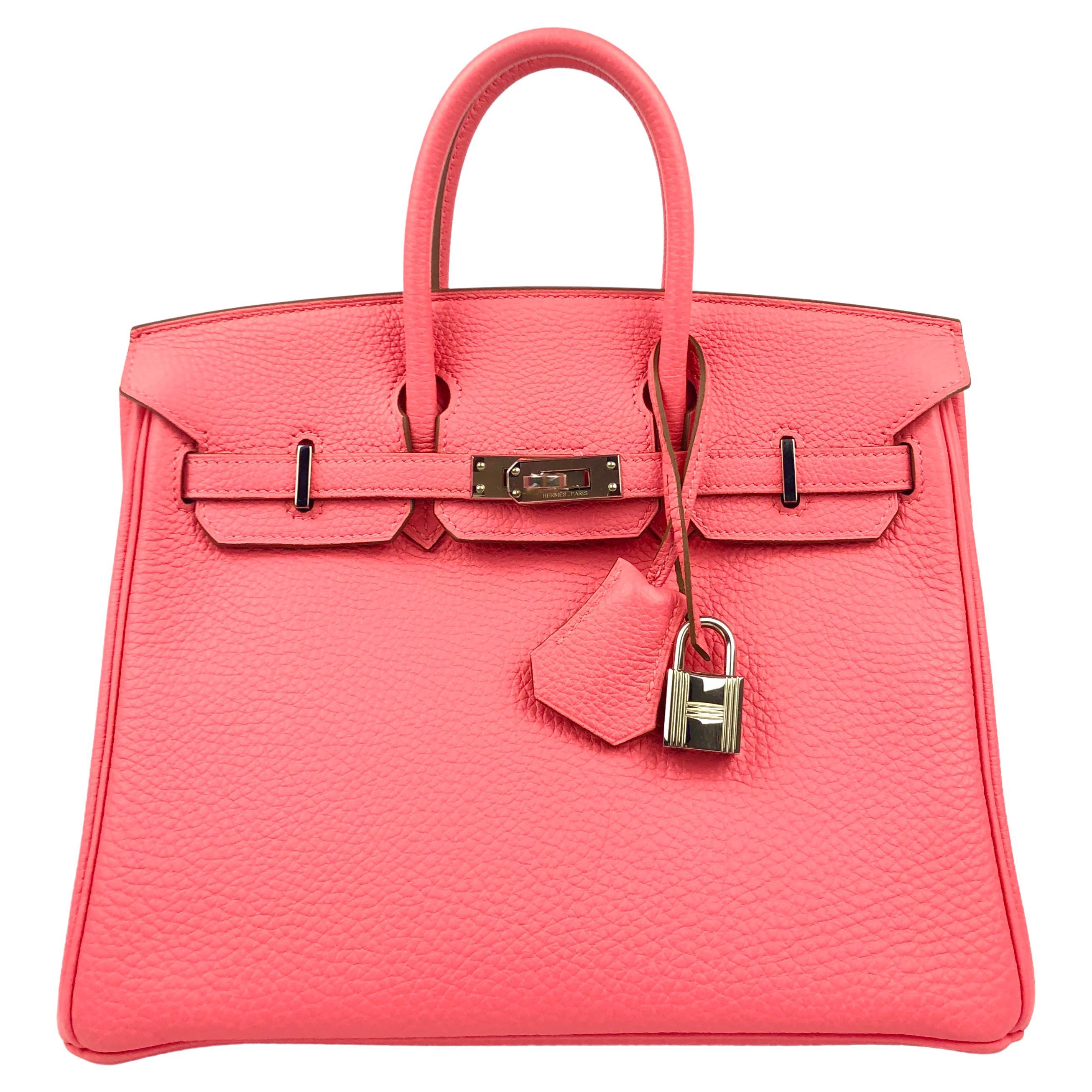 small pink birkin bolsa