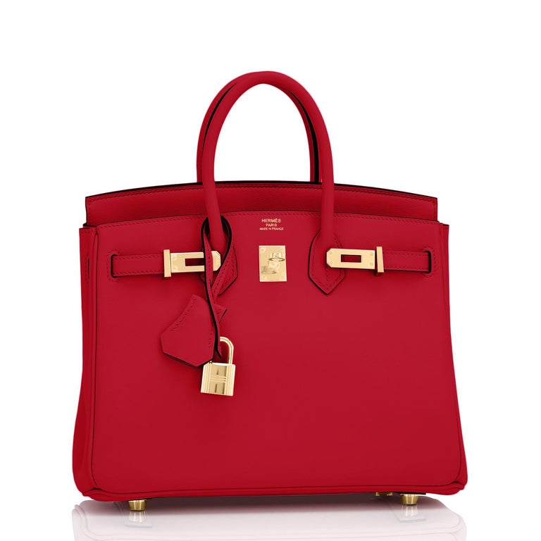 Hermes birkin bag red clearance