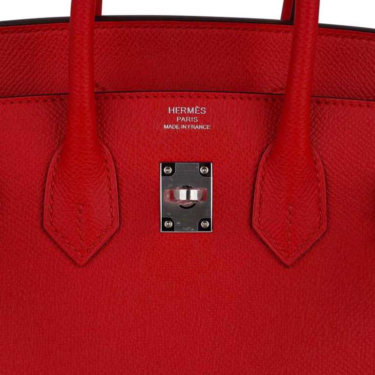 Hermes Birkin Sellier 25 Gris Pale Epsom Palladium Hardware – Madison  Avenue Couture