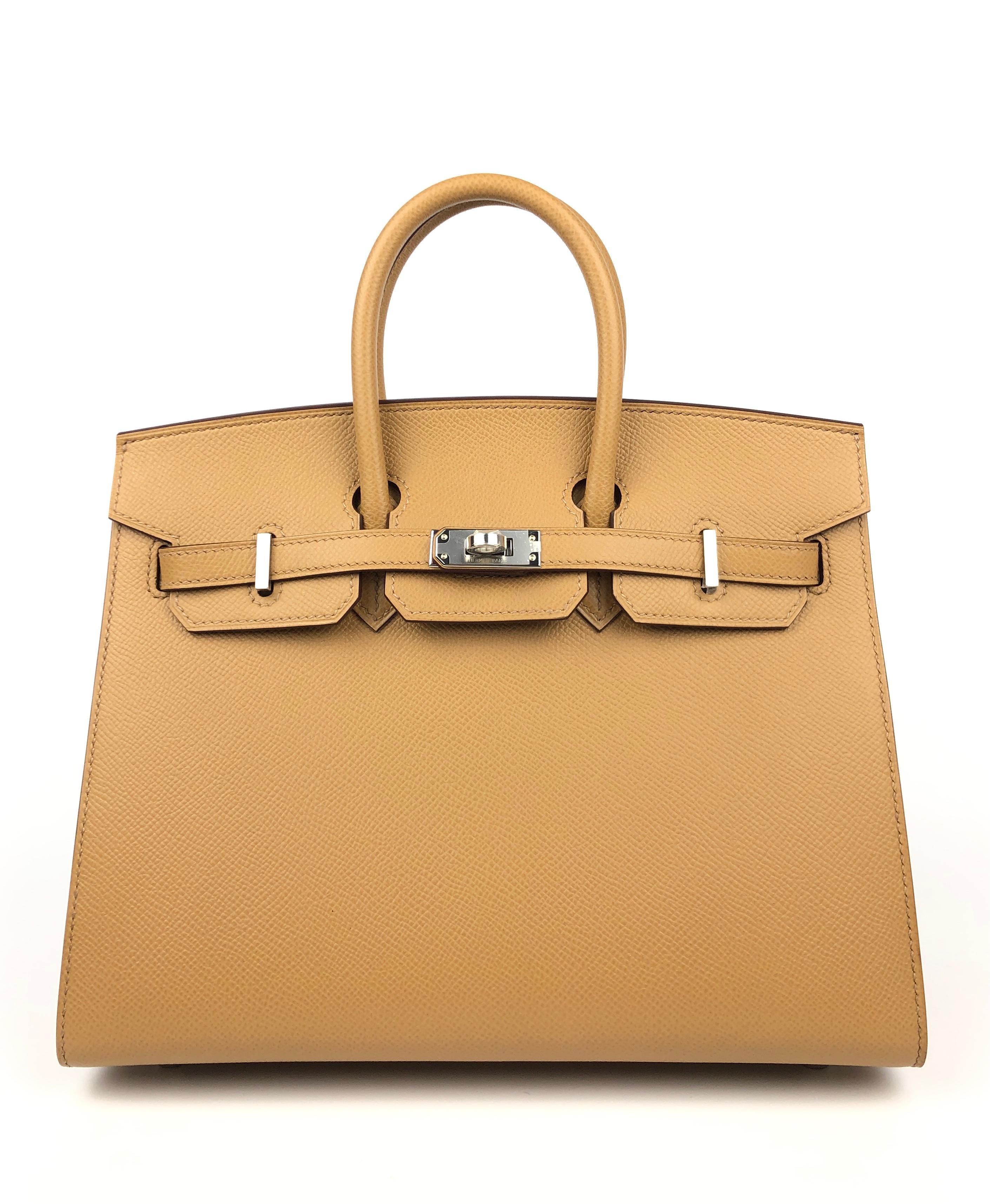 Ultra Rare Brand New Hermes Birkin 25 Sellier Madame Leather Biscuit Palladium Hardware. Z Stamp 2021.

Shop with Confidence from Lux Addicts. Authenticity Guaranteed!