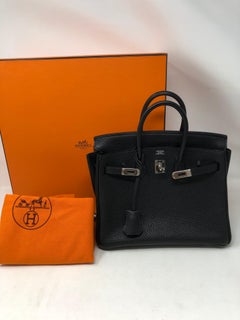 Hermes Birkin 25 Togo Black