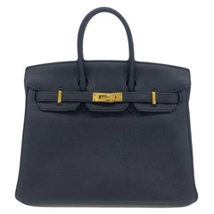 Hermes Birkin 25 Togo - Black GHW